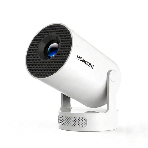 Vidéoprojecteur portable WiFi 6 et Bluetooth avec écran de projection