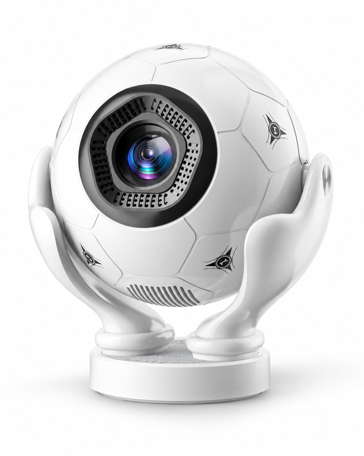 Mini-projecteur Projektorland Orbit Pro – 500 lumens ANSI, Full HD 1080p, mise au point électronique, Android 14 et Wi-Fi 6
